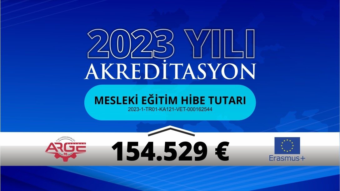 Mesleki Eğitim Akreditasyonu 2023 Yılı Hibe Başvuruları açıklandı