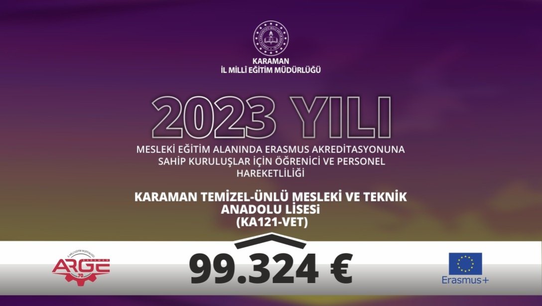 Temizel-Ünlü Mesleki ve Teknik Anadolu Lisesi Akreditasyon Hibe Tutarı Açıklandı