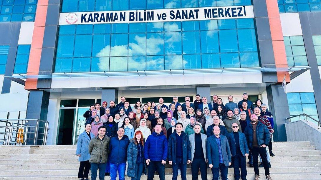 Bilim ve Sanat Merkezi (BİLSEM) de 75 Eğitimciye Araştırma Projeleri Hazırlama Semineri Verildi